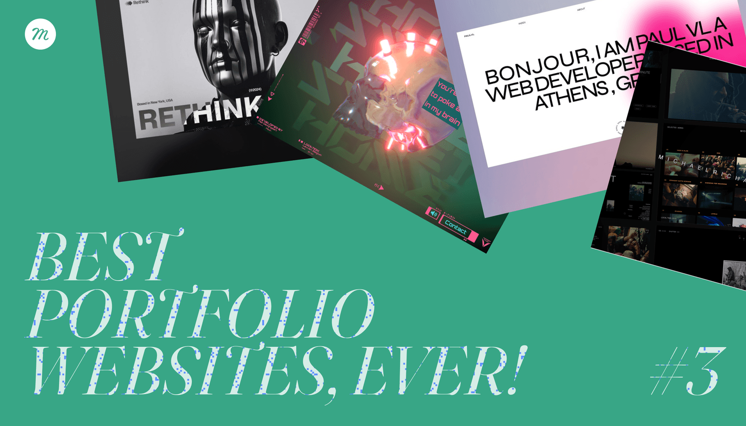 Best Portfolio Websites, Ever. #3