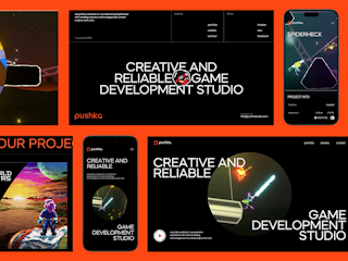 Case Study: Game Studio Website Design