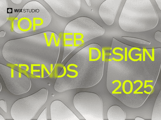 The 2025 web design forecast, from Wix Studio