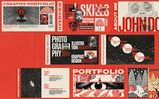 RETRO CREATIVE PORTFOLIO DESIGN :: Behance