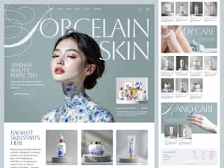 Skincare Cosmetic E-Commerce Website Design by Lumios Digital on Dribbble