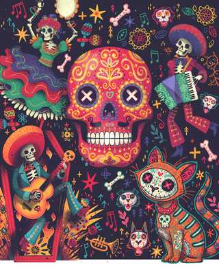 Dia de los Muertos puzzle