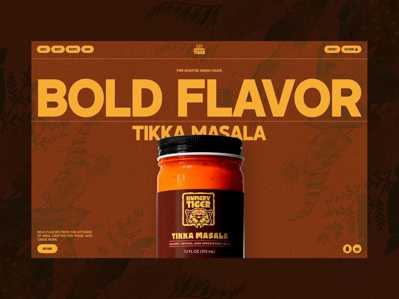 Hungry Tiger — Bold Indian Sauces Made for Real Life