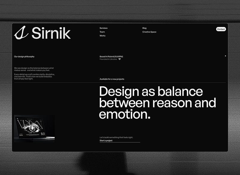 Sirnik: Design Between Reason and Emotion