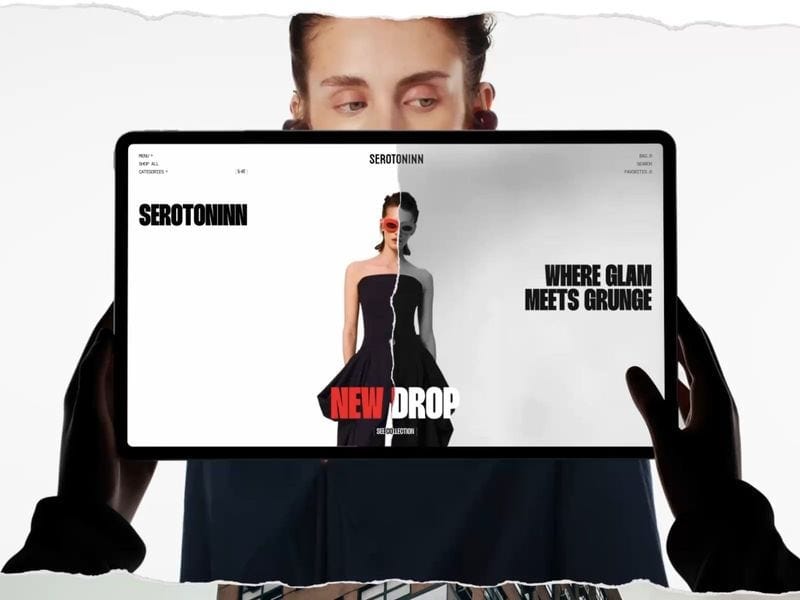 Serotoninn Ecommerce Website // Case Study Vol. 3.0