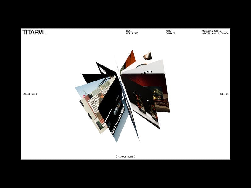 TITARVL — Premium Portfolio Template