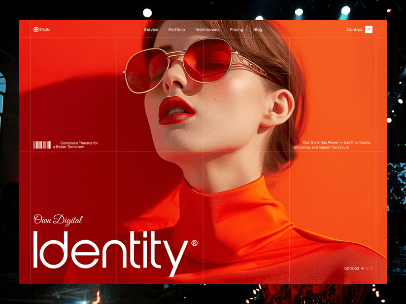 Personal portfolio website design
