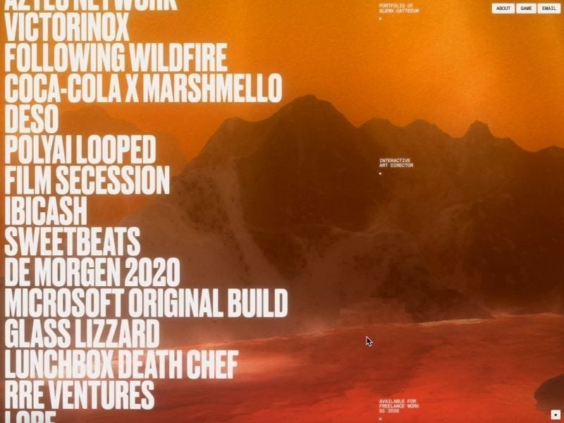 Glenn Catteeuw — Interactive Art Director