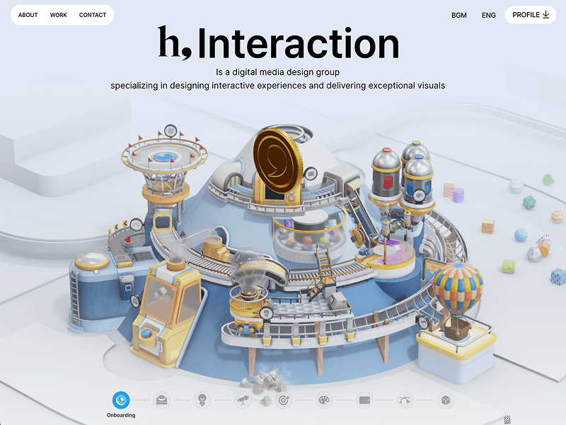 Hnine Interaction