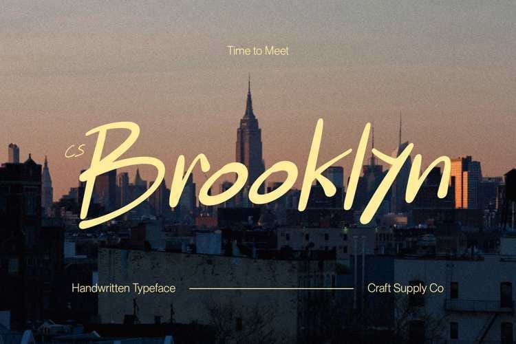 CS Brooklyn Font