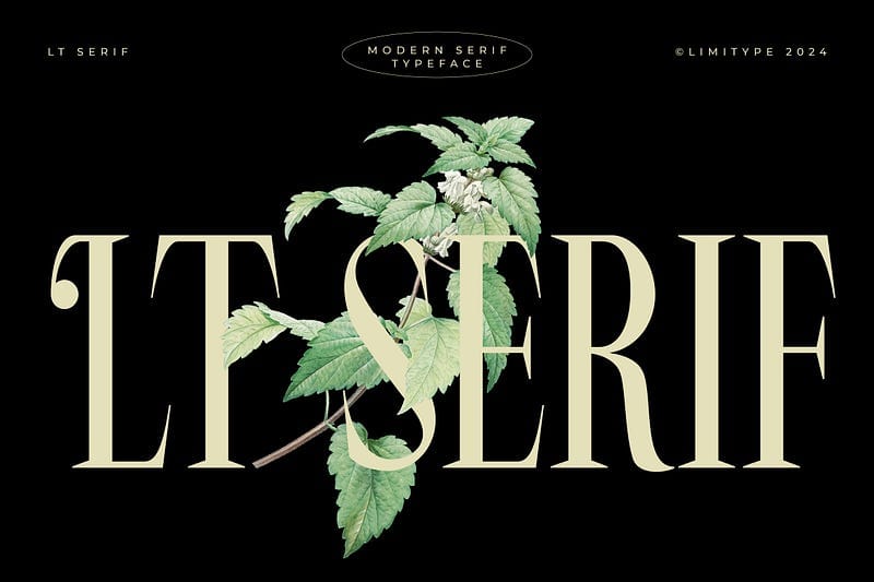 LT Serif — Modern Serif Font