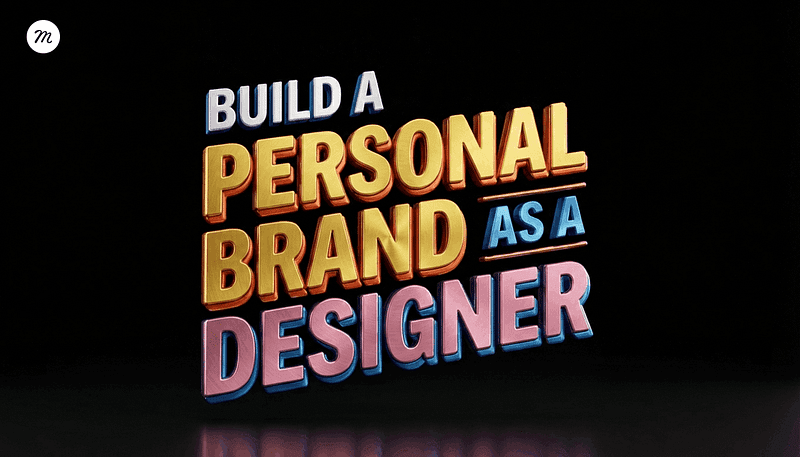 How to Build a Personal Brand as a Designer (Without Being Cringe)