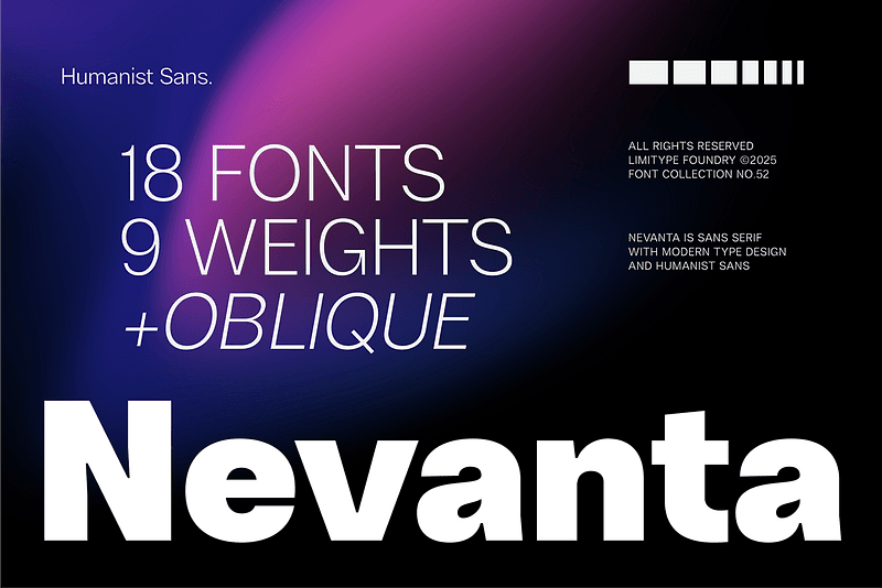 Nevanta — Sans Serif Font