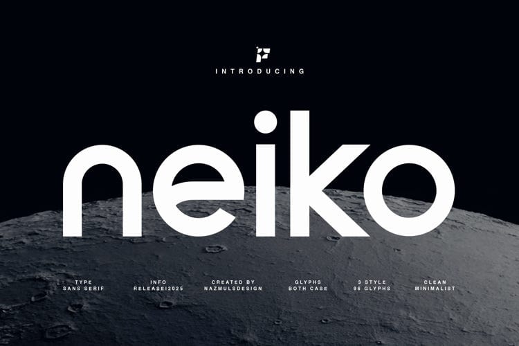 Neiko Typeface