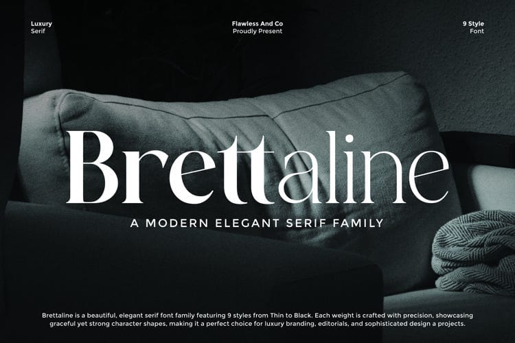 BRETTALINE Font