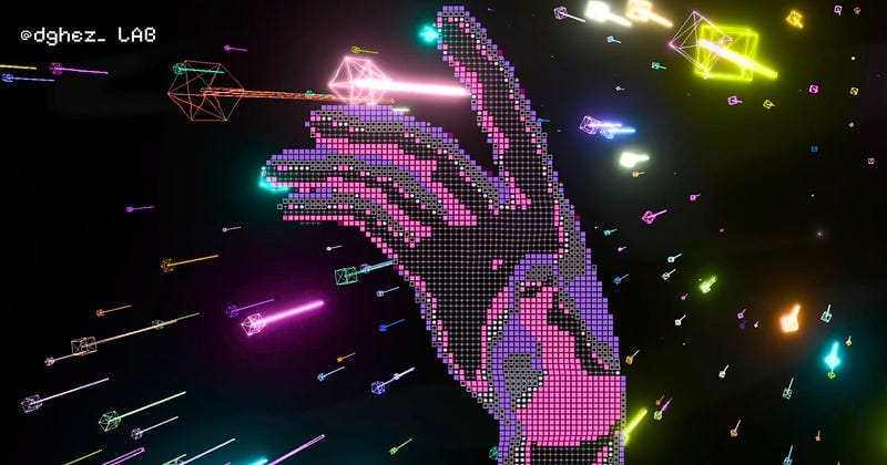 ASTRODITHER — Robert Borghesi LAB — [SIGNAL. LOST. BEAUTY. FOUND. DIGITAL. CHAOS.]