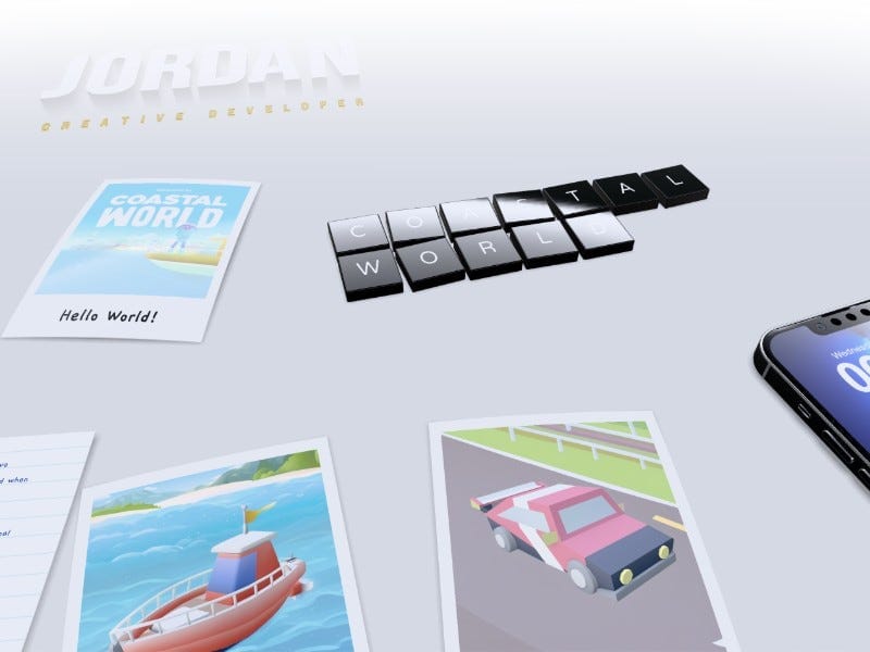 Jordan Delcros — Creative Developer