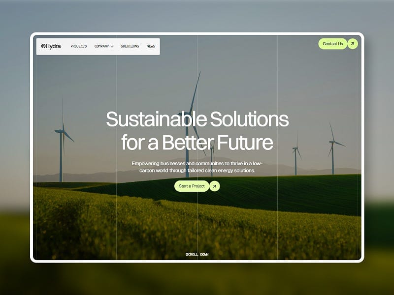 ©Hydra — Modern Environmental Template