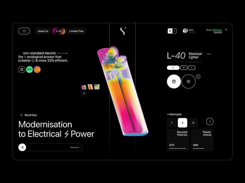 electric lighter \ L40