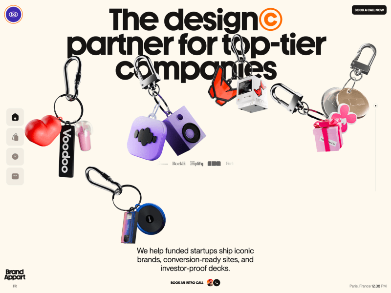 Brand Appart — Design studio for bold startups