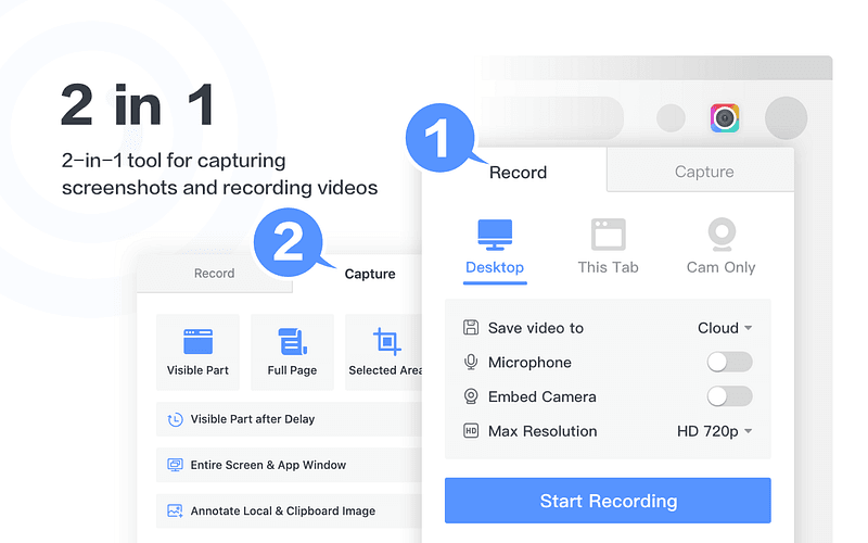 Awesome Screen Recorder & Screenshot — Record, Capture, and Share Effortlessly