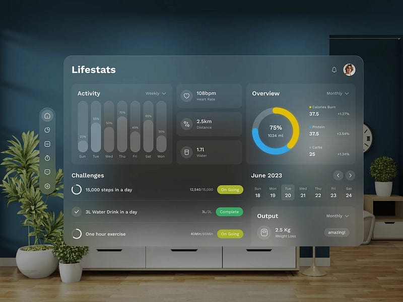LifeStats — Health Dashboard