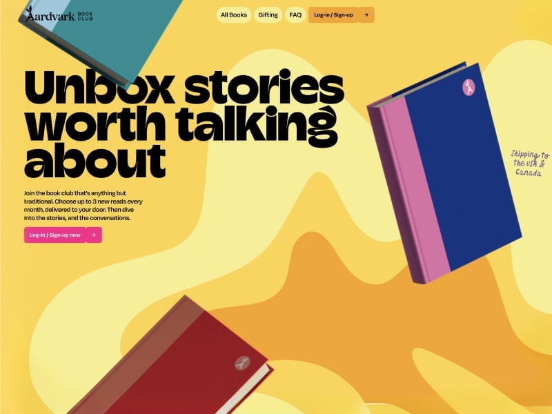 Aardvark Book Club: Unbox Stories Worth Talking About