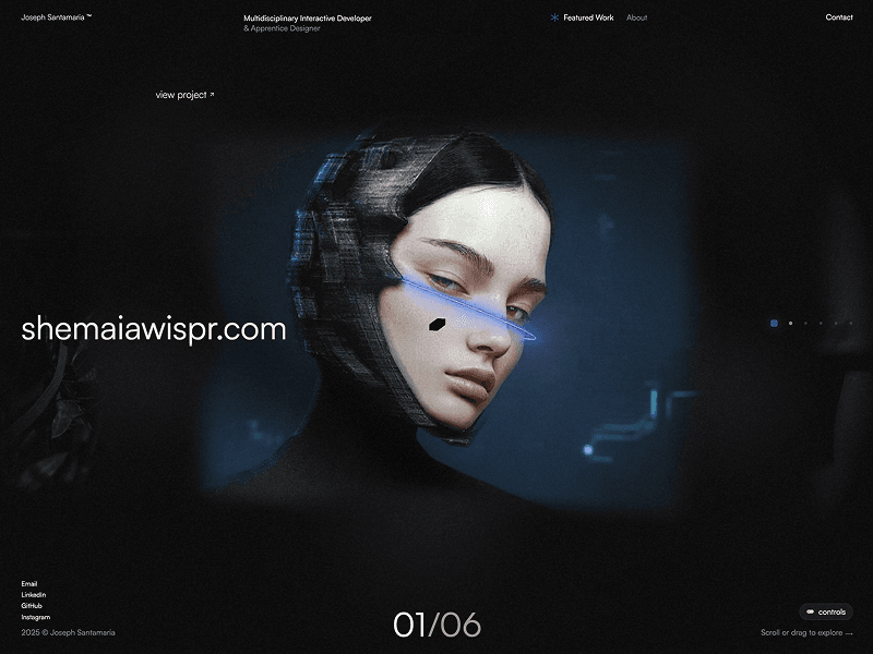 Joseph Santamaria • Multidisciplinary Interactive Developer & Designer