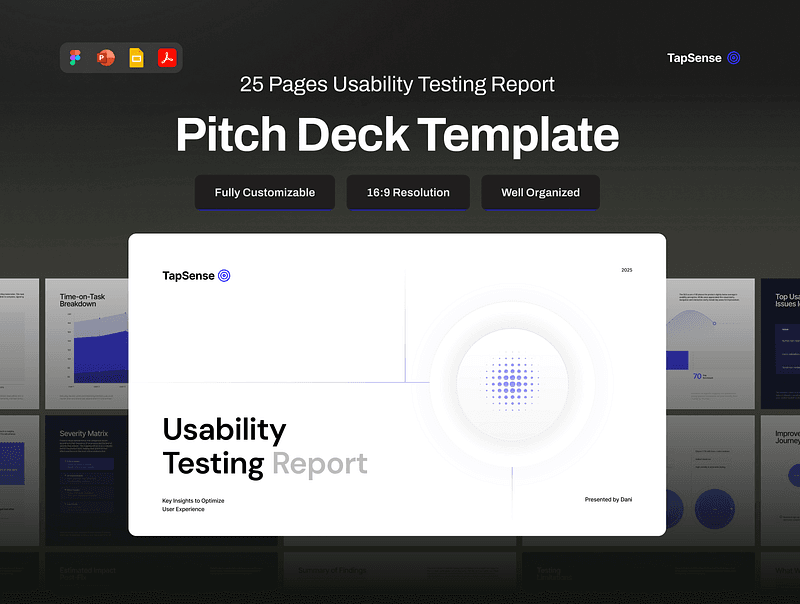 Pitch Deck Usability Testing Report — TapSense