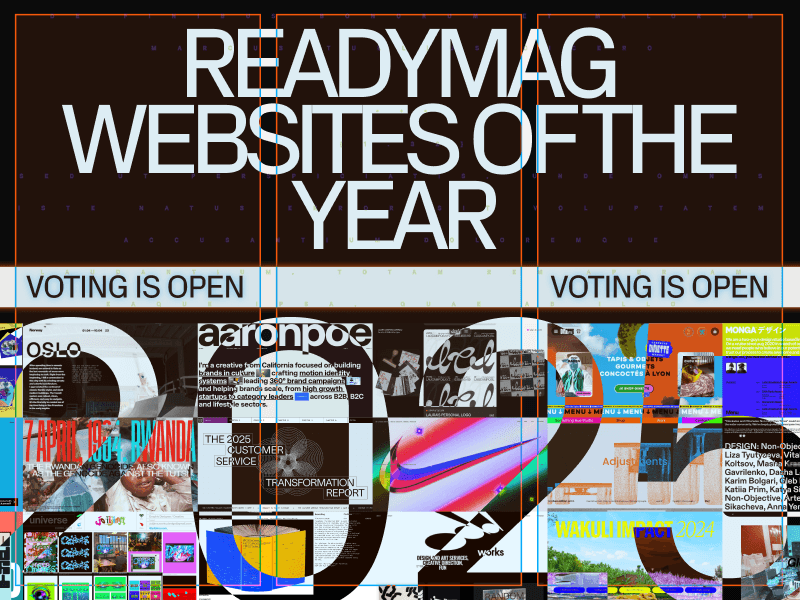 Vote for your favorite Readymag website of 2025