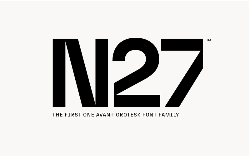 N27 typeface