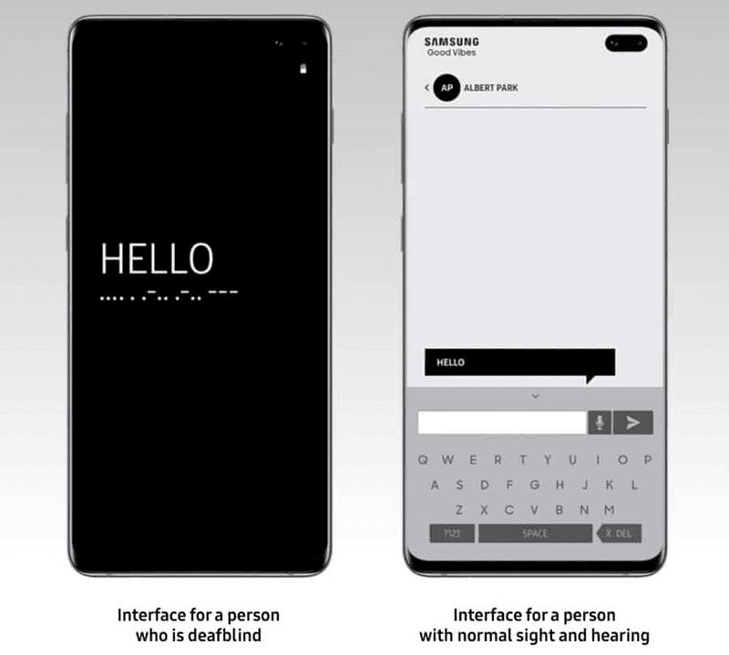 Samsung’s Good Vibes app