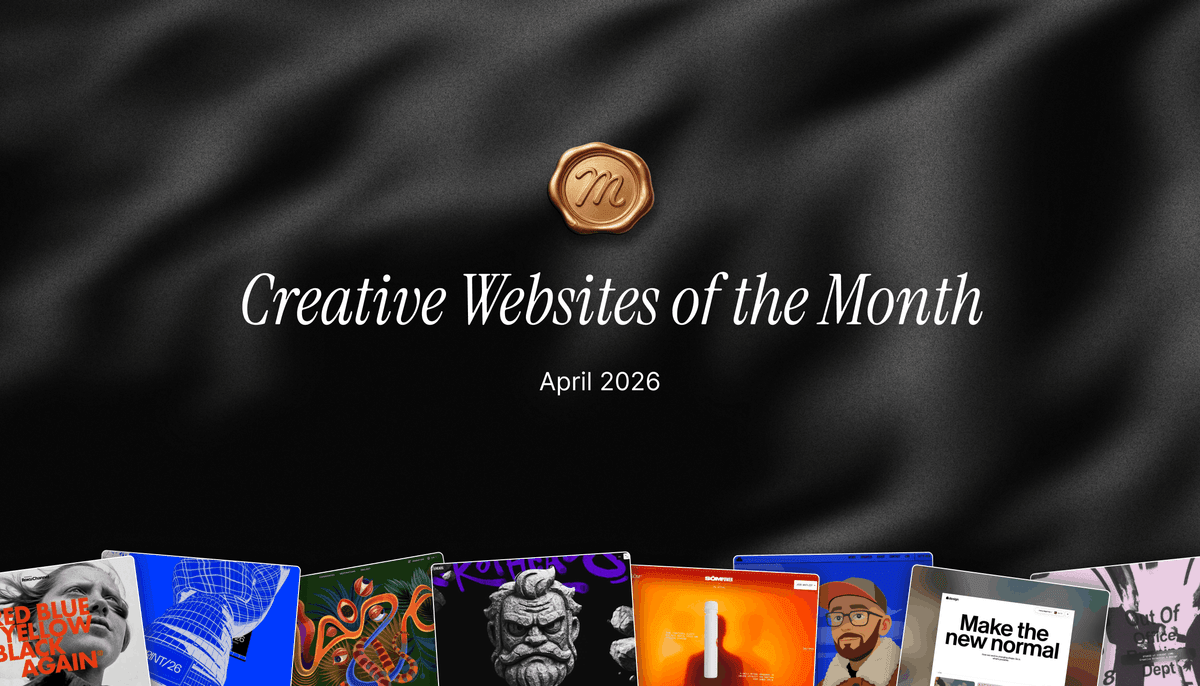 The Best Creative Websites of the Month (April 2026)