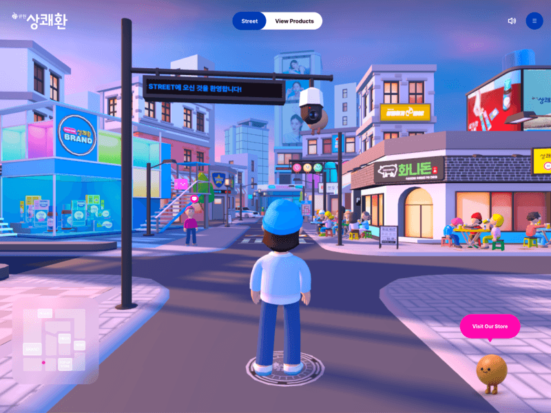 Easy Tomorrow — Virtual Street Experience