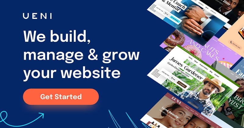 UENI — Stunning websites for your small businesses.
