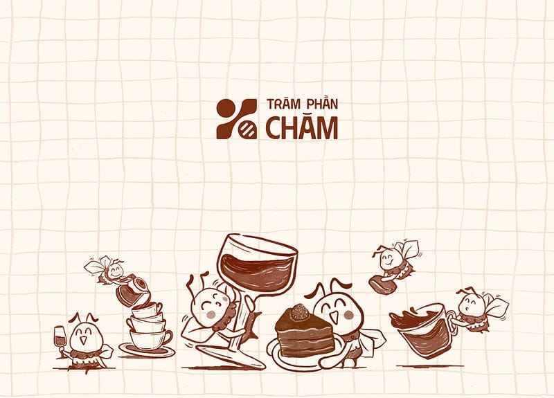TRAM PHAN CHAM COFFEE — Brand Identity