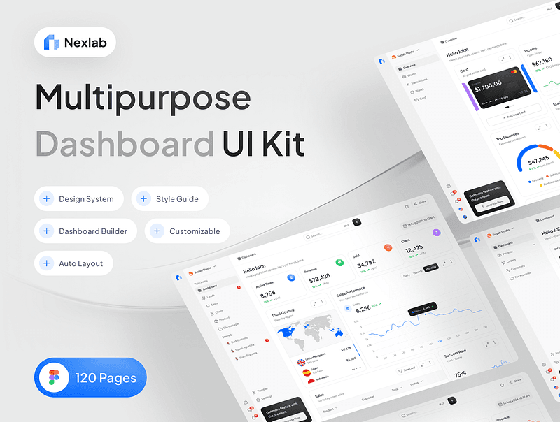 Nexlab Dashboard Saas UI Kit
