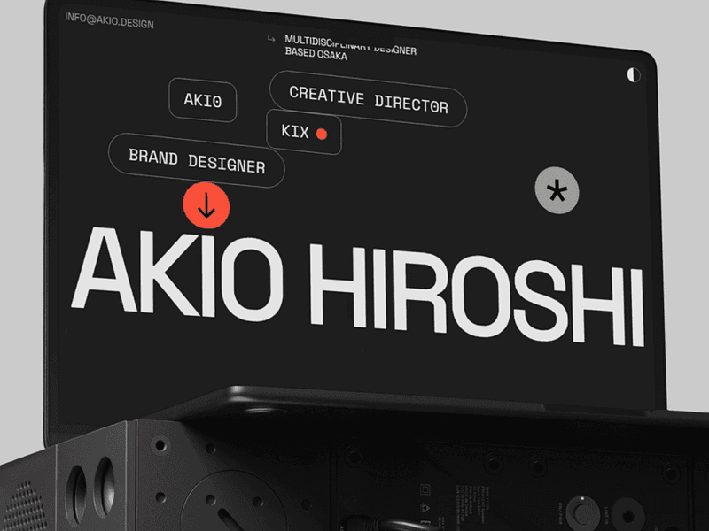 Akio — Portfolio Template