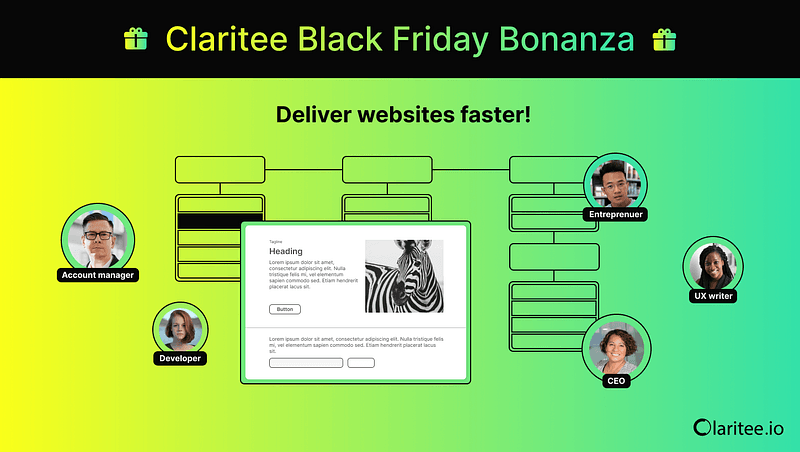 Claritee: Visual ideation tool for planning digital assets and design projects