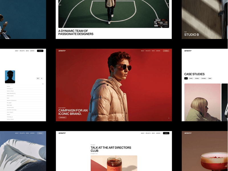 Infinite — Premium Agency Template