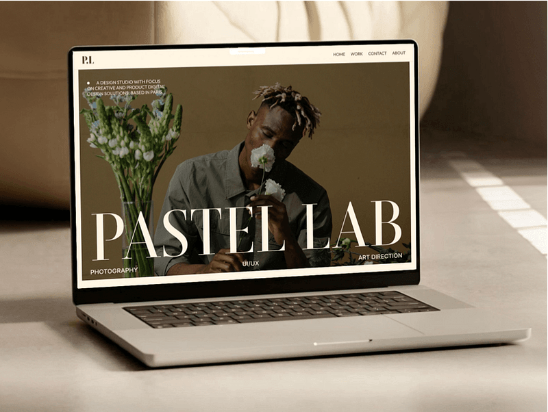 Pastel Lab — Elegant portfolio for creatives