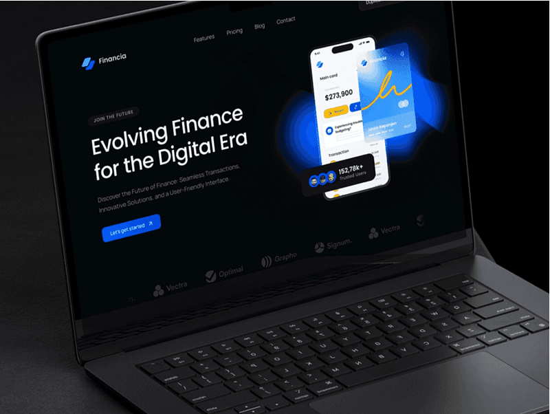 Financia — Finance SaaS Template