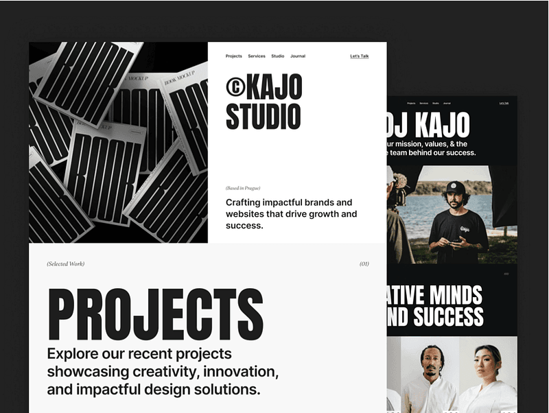 Kajo — Portfolio & Agency Template