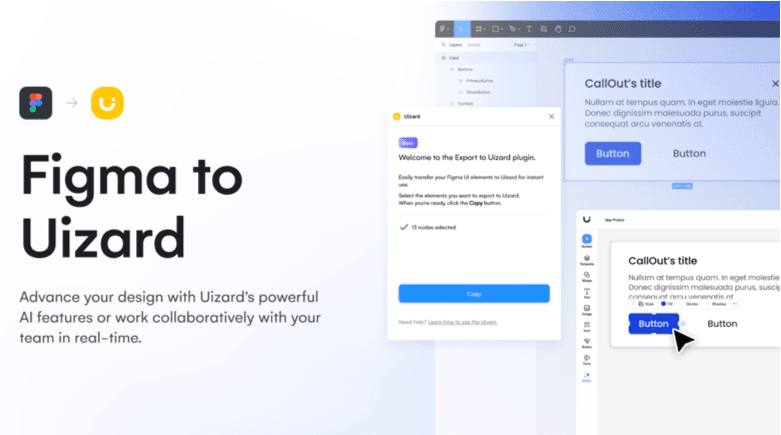 Converts hand-drawn sketches and screenshots into editable Figma screens.
