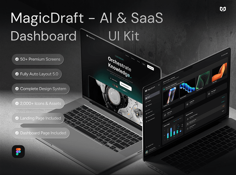 MagicDraft — AI & SaaS Dashboard