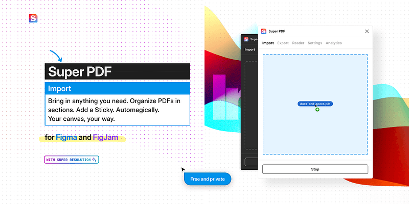 Super PDF Figma plugin