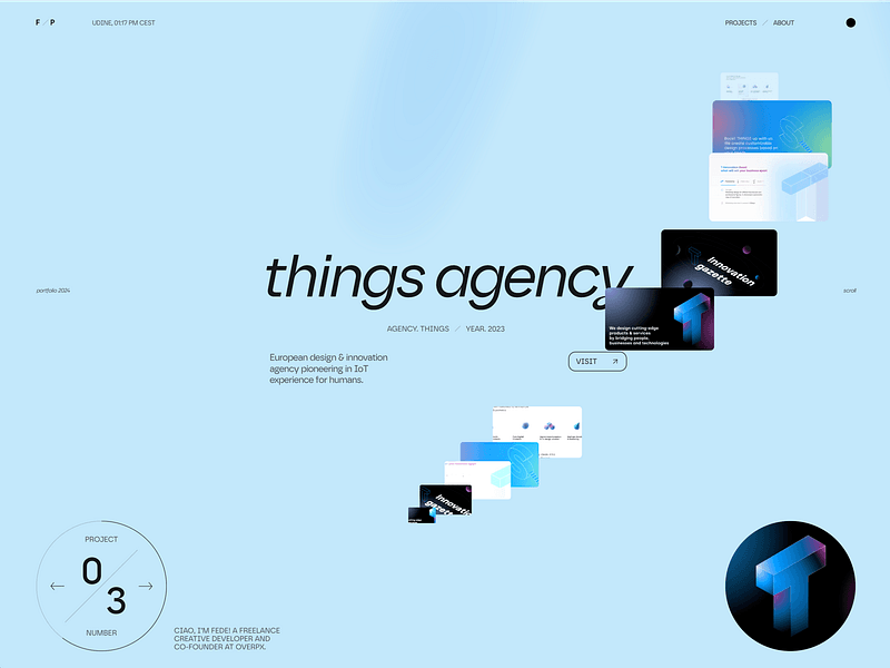 Federico Pian — Freelance Creative Developer