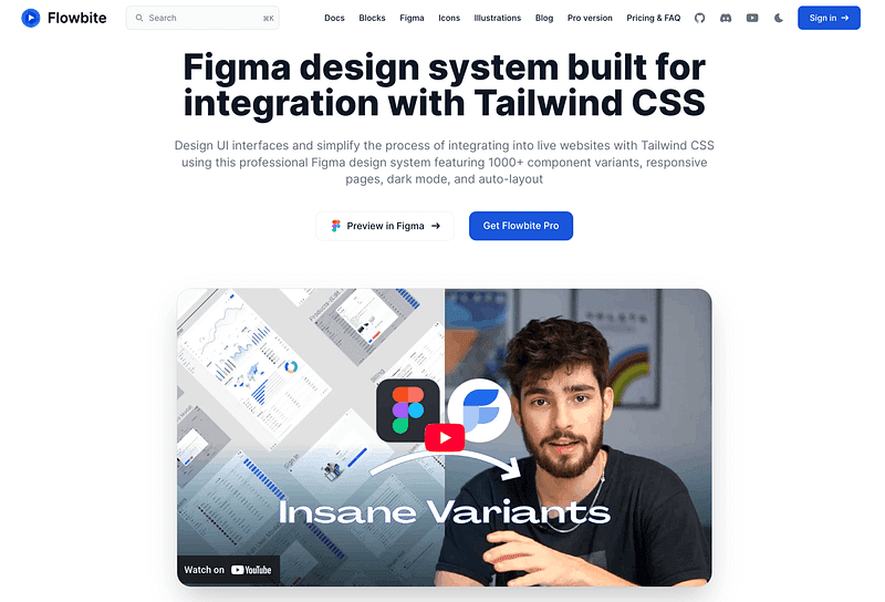 Flowbite Design System