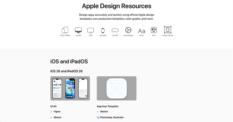iOS 18 Design Kit (Apple)