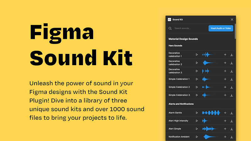 Figma Sound Kit plugin